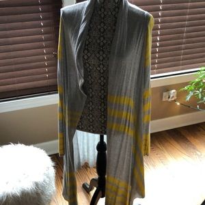 Lightweight duster sweater